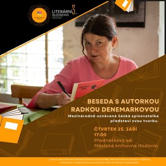 Držitelka rekordních čtyř cen Magnesie Litery představí svou tvorbu. Moderuje Lukáš Ivánek.